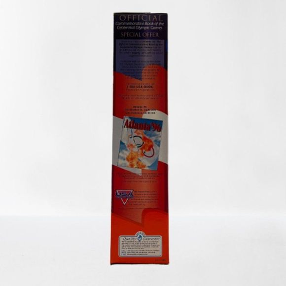 🆕1996 Olympics General Mills Dan O'Brien Wheaties Sealed Cereal Box - Picture 3 of 6